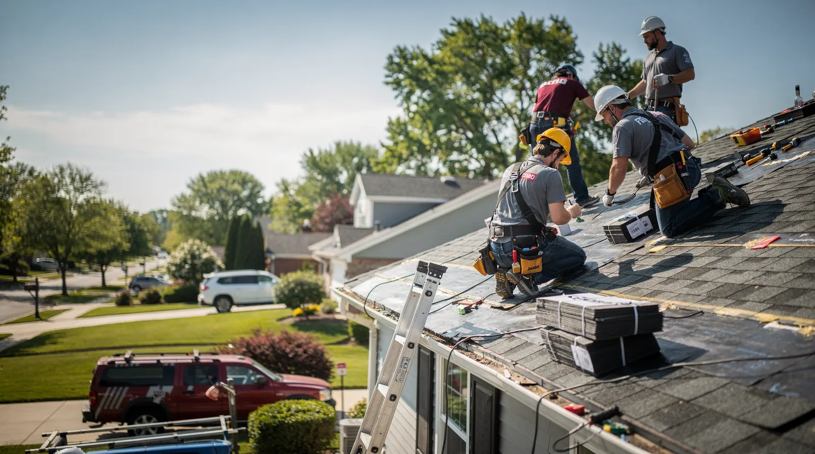 Roof Repair in Cottage Hills, IL around you